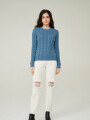 Sweater Teogonorio Azul Grisaceo