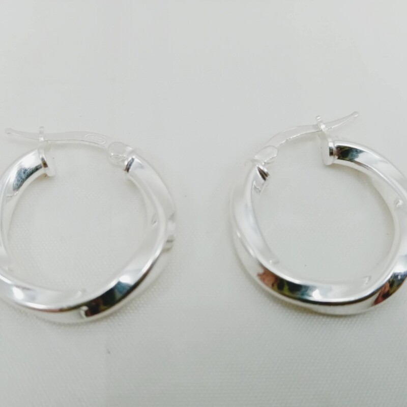 Aros Plata 925 Torneados 22mm Aros Plata 925 Torneados 22mm