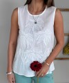 Blusa Palm blanco