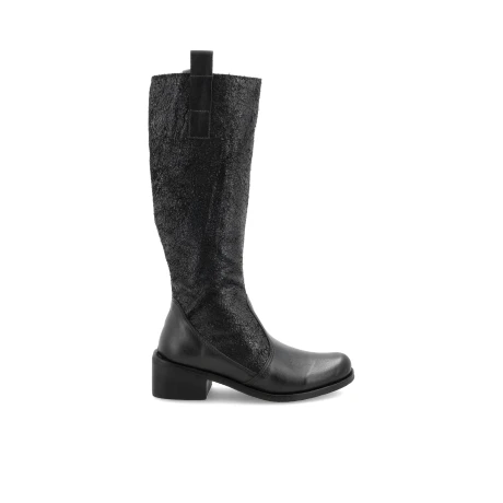 BOTA VENET - CUERO NIRVANA NEGRO