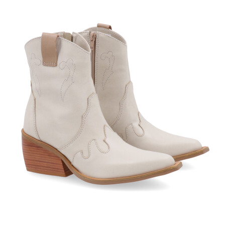 BOTA VENET - CUERO ALELÍ BEIGE