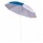 Sombrilla Playa 1,80m FPS 70 Articulable MOR Con Funda Acero Blanco/azul
