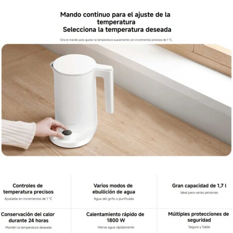 Jarra eléctrica Xiaomi Smart Kettle 2 Pro V01