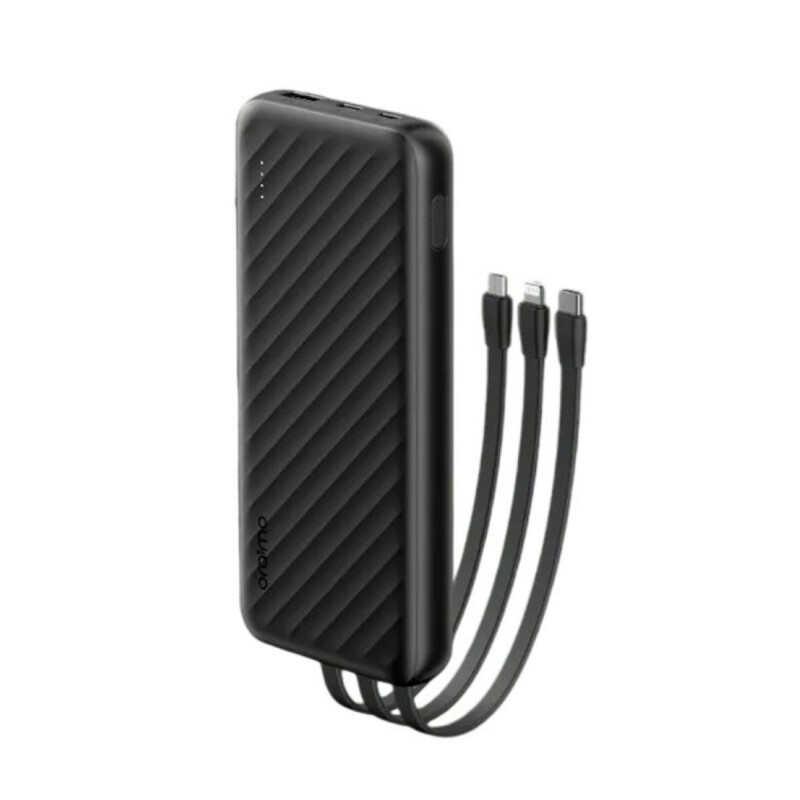 Power Bank Oraimo 2 in2 Cables 10000 mAh Black Power Bank Oraimo 2 in2 Cables 10000 mAh Black