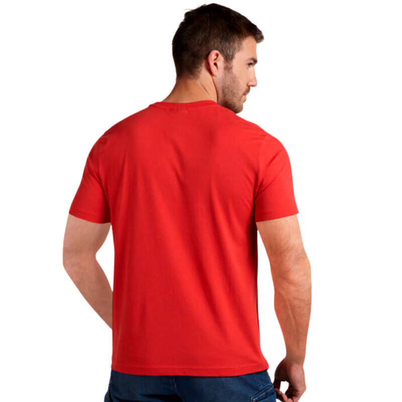 Remera Diadora Utility Hombre Rojo