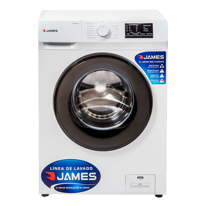 Lavarropas James 6 KG LR-1006 G4 Lavarropas James 6 KG LR-1006 G4