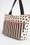 Bolso lunares negro