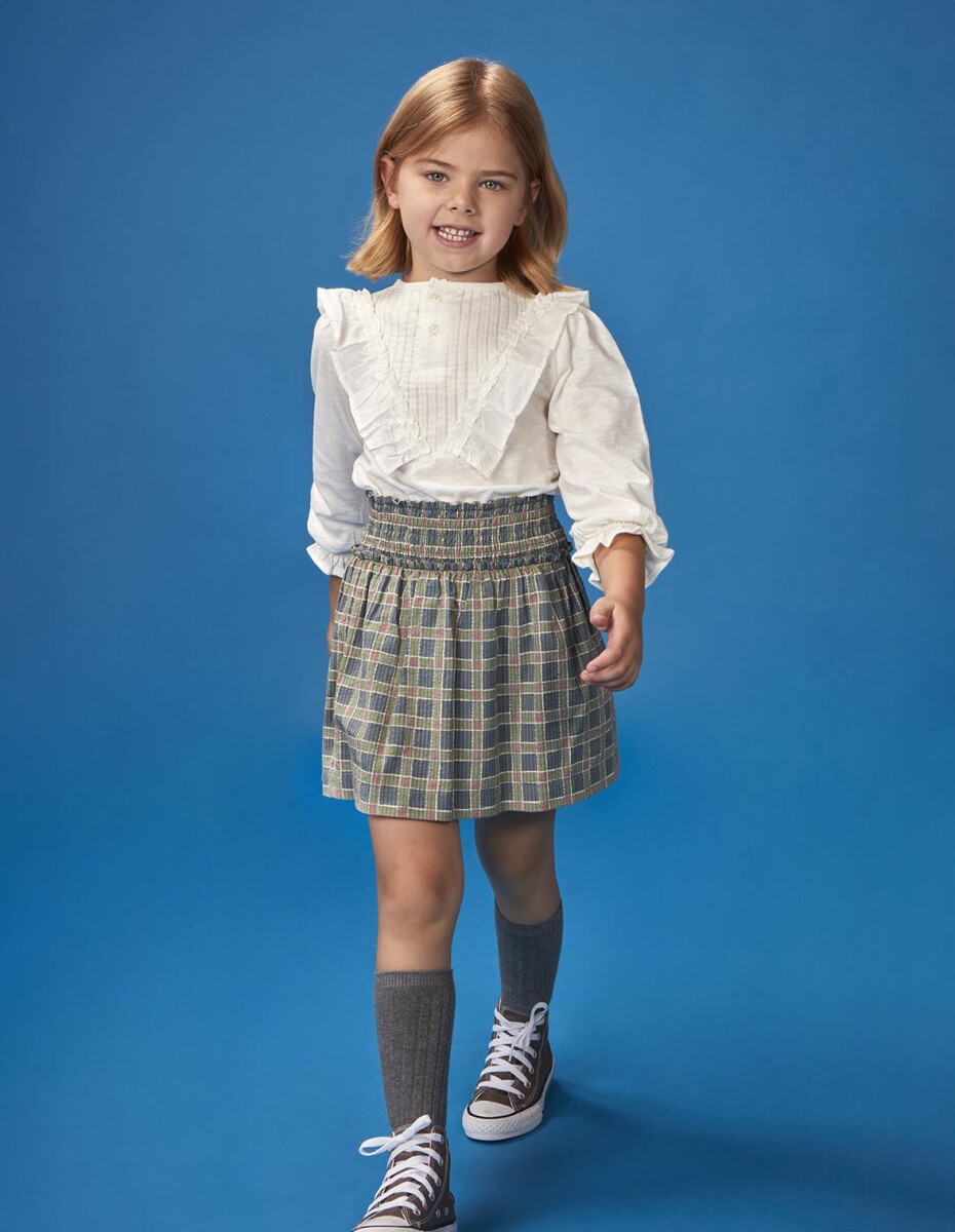 Camiblusa Jaretas - Blanco Roto 