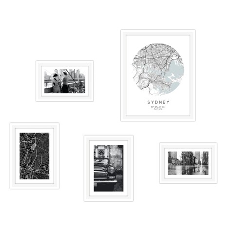 SET 5 PORTARRETRATOS SYDNEY 10x15/13x18/20x25CM SET 5 PORTARRETRATOS SYDNEY 10x15/13x18/20x25CM