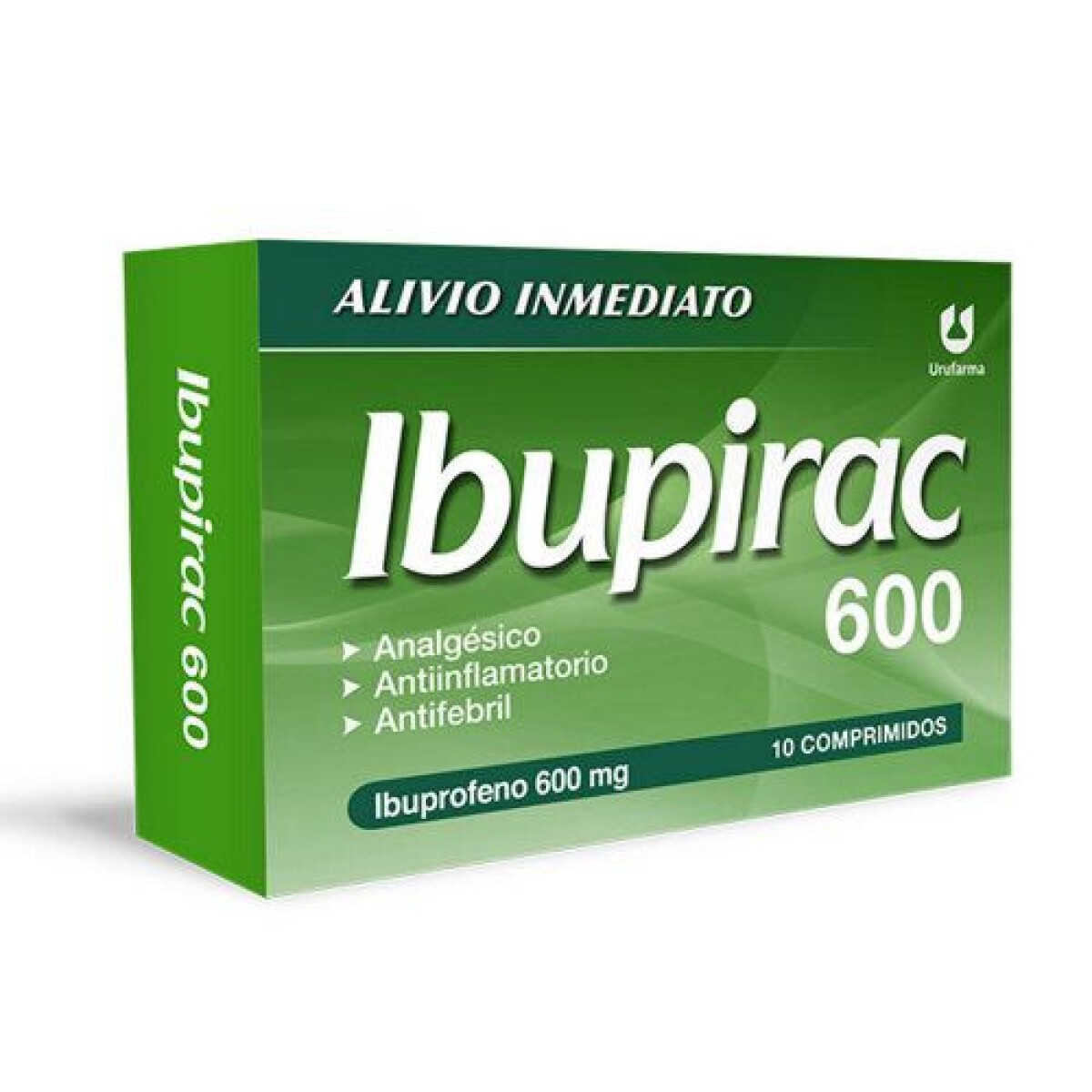 Ibupirac 600 mg 10 comprimidos. 