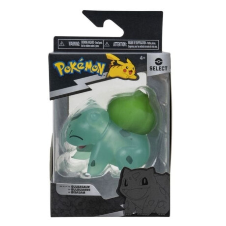 Figura Pokémon Select Translucent - Bulbasaur Figura Pokémon Select Translucent - Bulbasaur