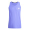 Musculosa de Hombre Adidas OTR Tank Lila - Blanco