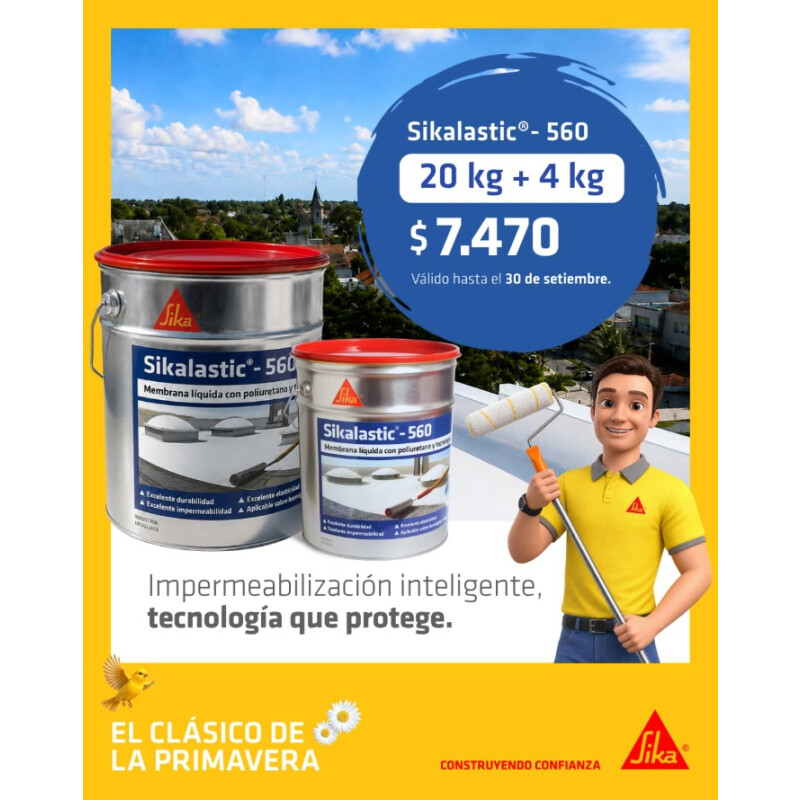 Promo Sikalastic - 560 (20 mas 4) Promo Sikalastic - 560 (20 mas 4)