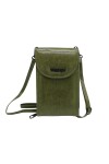 Billetera con correa desmontable Verde
