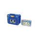 Llavero cassette grabador azul