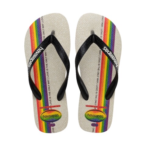 Sandalias de Hombre Havaianas Top Pride Negro