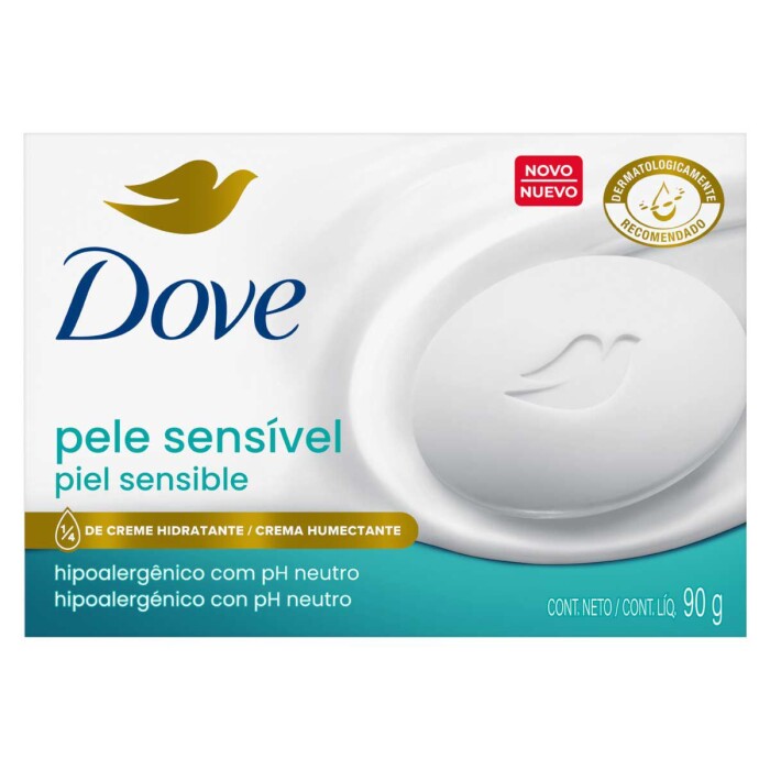 DOVE JABON PIELES SENSIBLES única