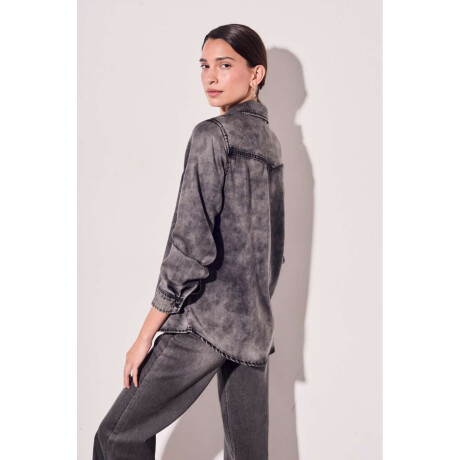 Camisa Denim Gris Gris