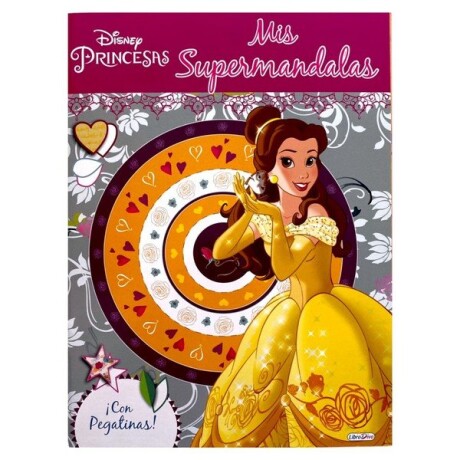 DISNEY PRINCESAS S PER MANDALAS CON PEGATINAS DISNEY PRINCESAS S PER MANDALAS CON PEGATINAS