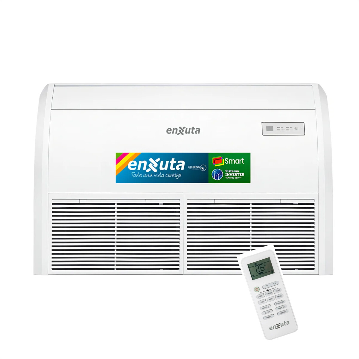 Aire Acondicionado Inv Enxuta Pisotecho Pared 36000 Btu - AIRE ACONDICIONADO SMART ENXUTA 36000INV 