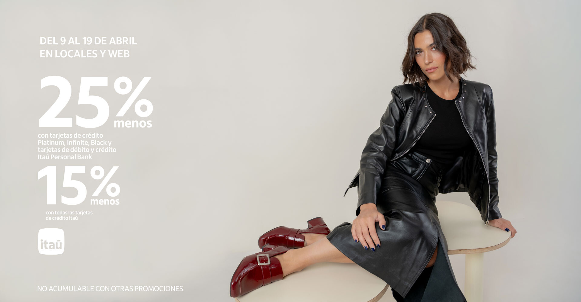 25% de descuento con tarjetas Itaú crédito