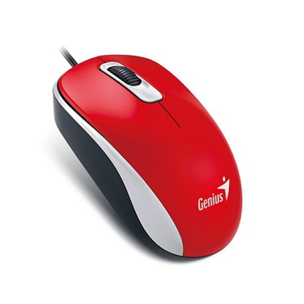 Mouse Genius Dx-110 Usb Negro ROJO