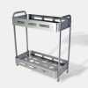 ORGANIZADOR PLATA 2NIV 33X15X36CM Unica