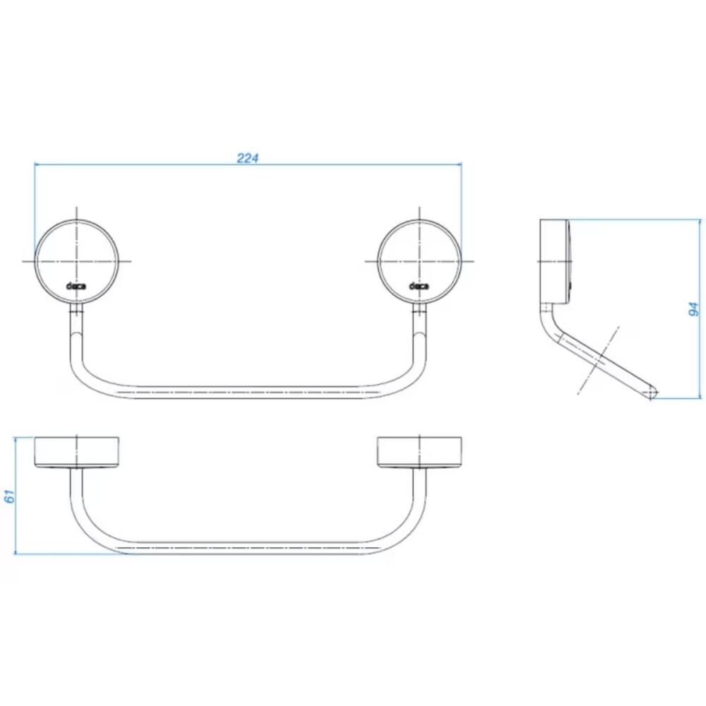 Kit accesorio Deca 5 piezas bronce cromado Net Kit Accesorio Deca 5 Piezas Bronce Cromado Net
