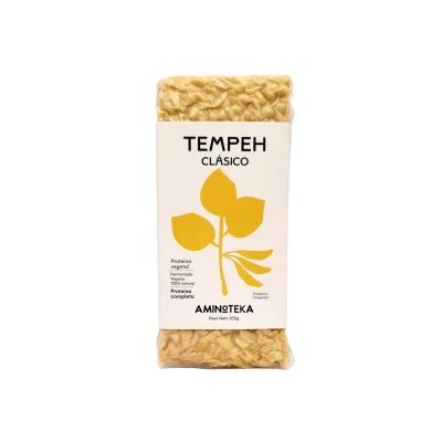 Tempeh De Soja Orgánica Aminoteka 200g Tempeh Soja Aminoteka 200g