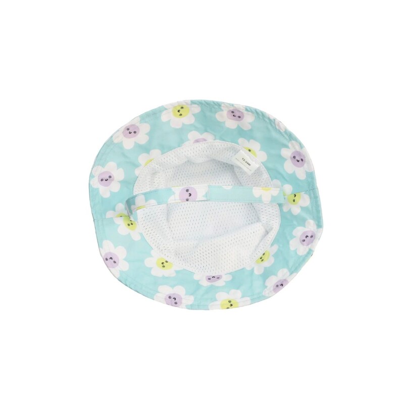 GORRO2025 Gorro De Playa Con Filtro Upf50+ Para Niños Zoochini - Margaritas 6-12m