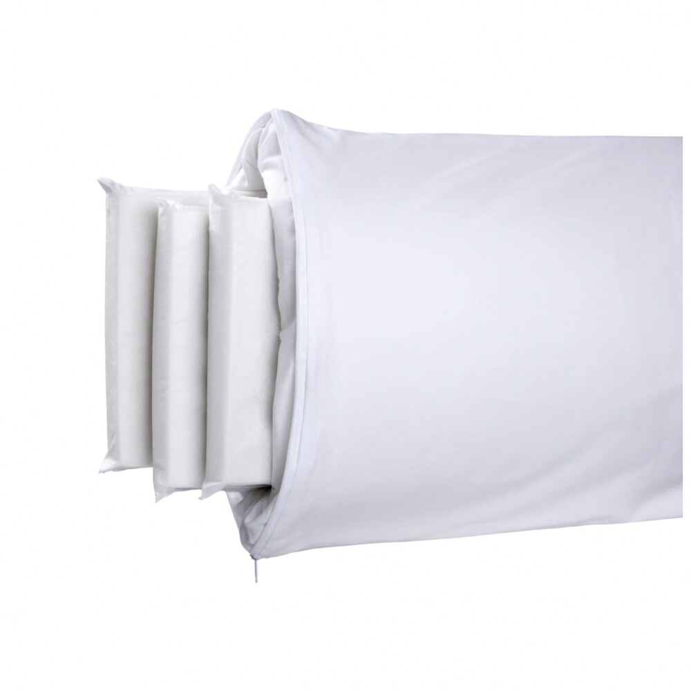 Almohada Altura Regulable Nasa Duoflex - Viscoelástica Blanco Almohada Altura Regulable Nasa Duoflex - Viscoelástica Blanco