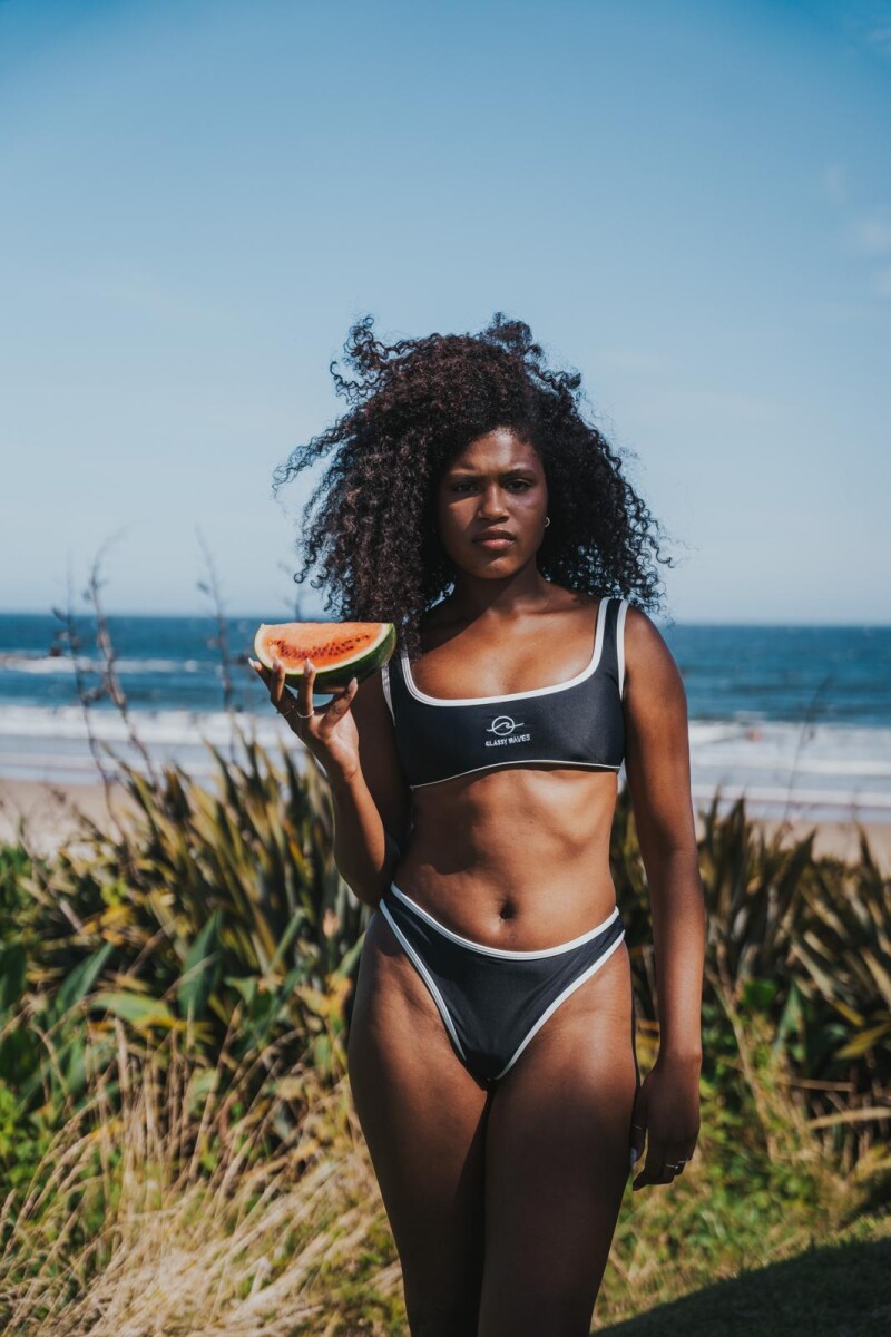 Bikini Duna BOTTOM - Negro U