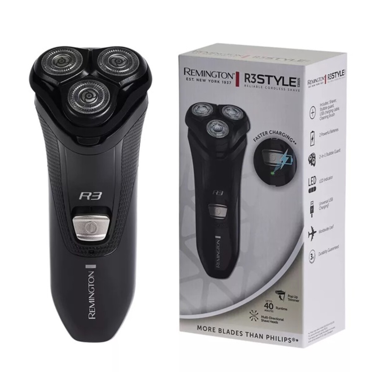 Afeitadora Remington R3011 Rotativa Multidireccional 