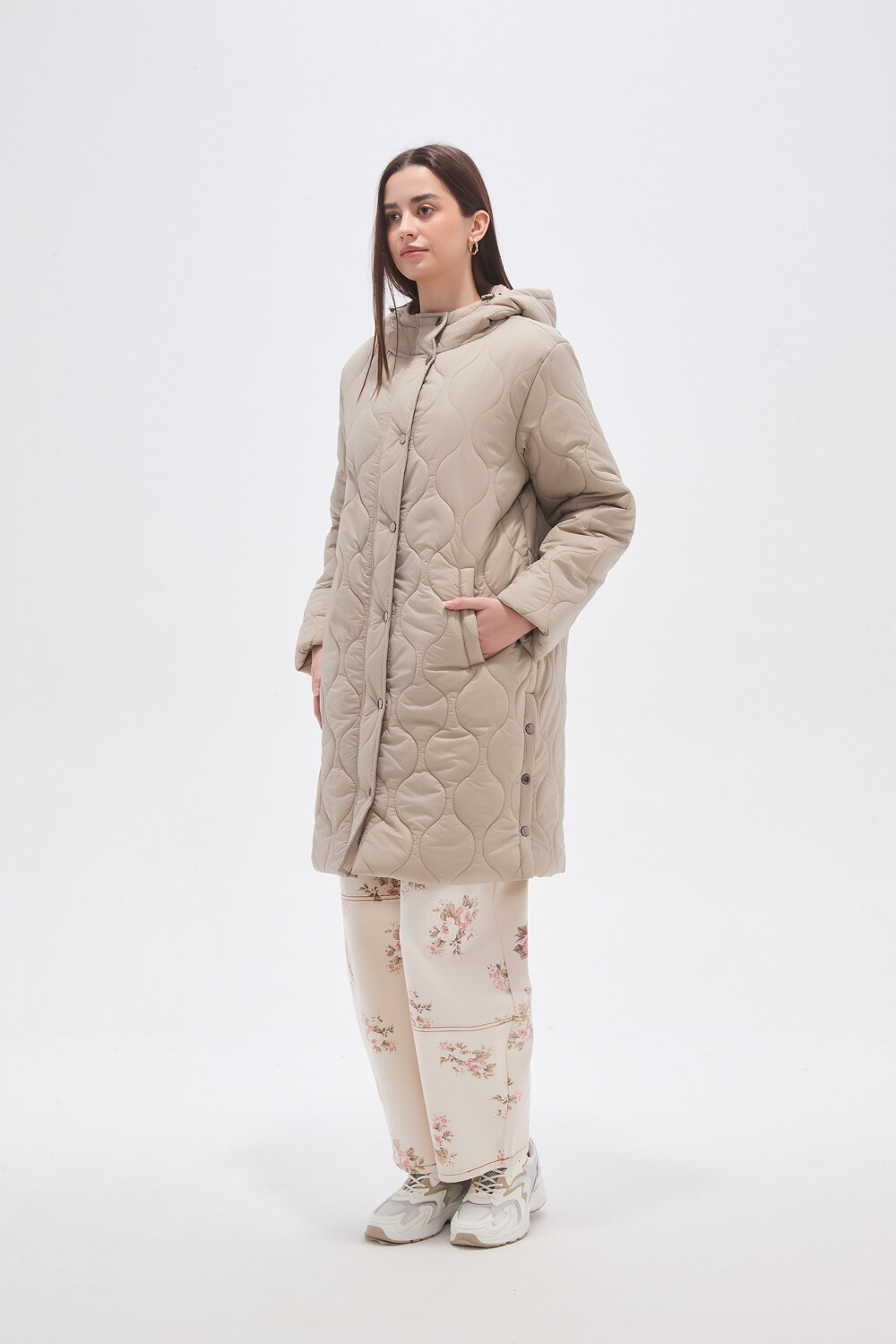 Campera Biufi Beige Claro