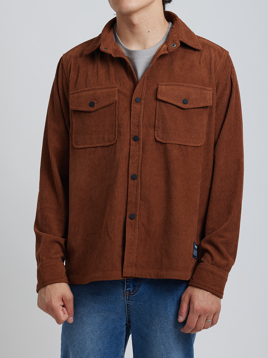 CAMISA KELLAN DIXIE - MarrÓn 