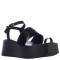 Sandalias de Mujer Miss Carol FIJI con plataforma Negro