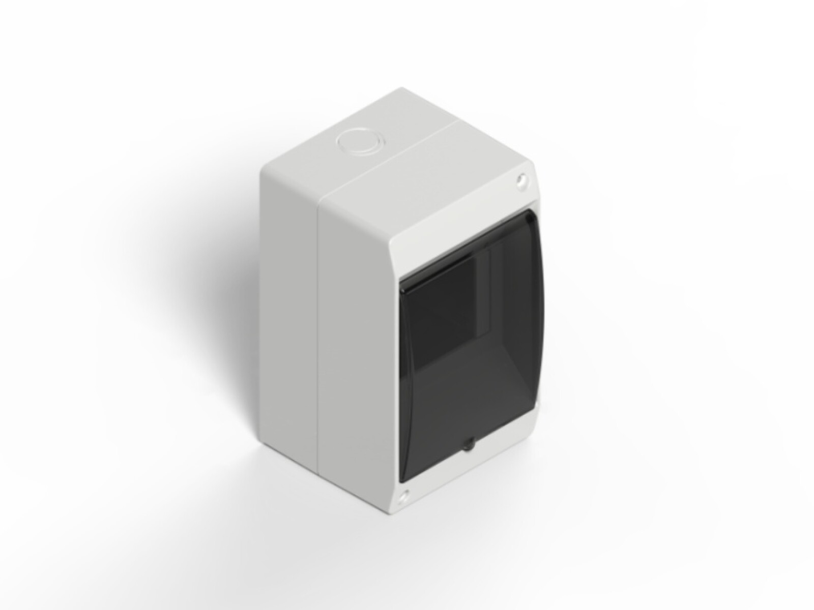 TABLERO ADOSAR EXT. P/TM 4 bocas c/tapa - BLANCA. GENROD 