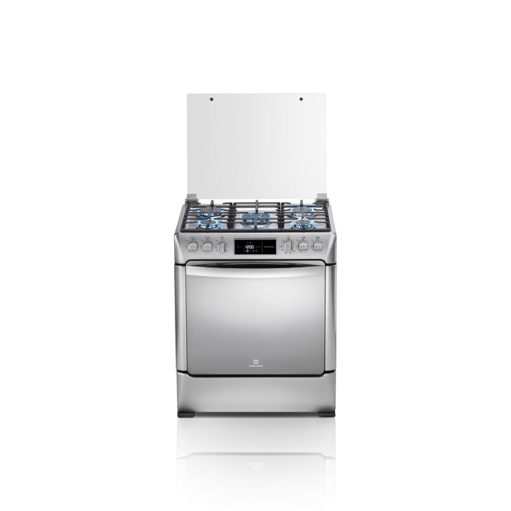 Cocina a Gas Indurama Montecarlo 5 Hornallas con Panel Touch, Convección y Grill Cocina a Gas Indurama Montecarlo 5 Hornallas con Panel Touch, Convección y Grill