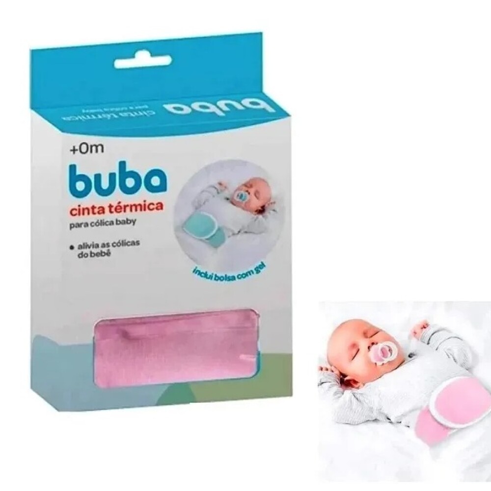 Cinturón anti cólicos BUBA rosado