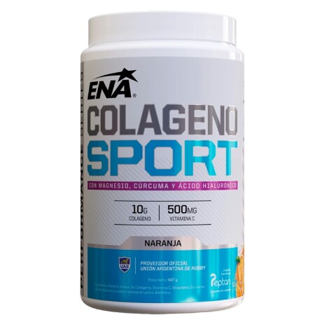 Suplemento ENA colágeno sport con vitamina C y acido hialurónico 407gr sabor Naranja Suplemento ENA colágeno sport con vitamina C y acido hialurónico 407gr sabor Naranja