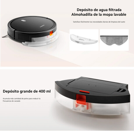 Aspiradora Robot Xiaomi Robot Vacuum E5 + Dock de Carga Aspiradora Robot Xiaomi Robot Vacuum E5 + Dock de Carga