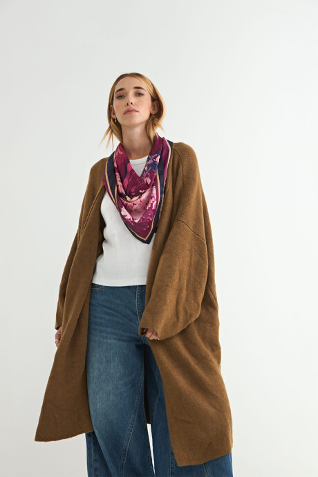 SACO TEJIDO ALHELÍ Caqui