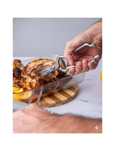 TIJERA TRINCHAR 24CM ACERO INOXIDABLE CAJA PVC 3 CLAVELES TIJERA TRINCHAR 24CM ACERO INOXIDABLE CAJA PVC 3 CLAVELES