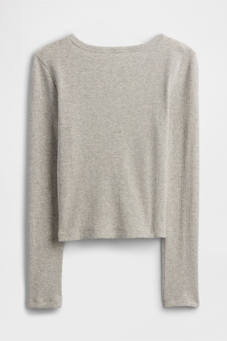 Remera Rib Niña B08