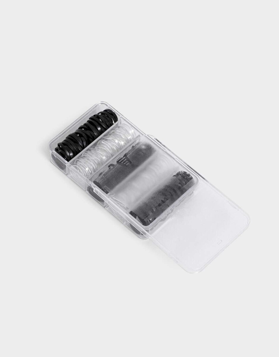 Set De Gomitas Elásticas - Combinacion Bicolor 