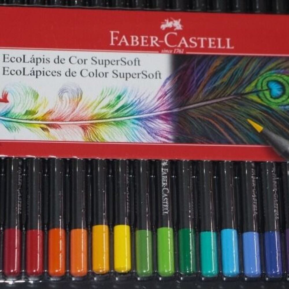 LAPIZ FABER ECO SUPERSOFT X 24 UNIDADES LAPIZ FABER ECO SUPERSOFT X 24 UNIDADES