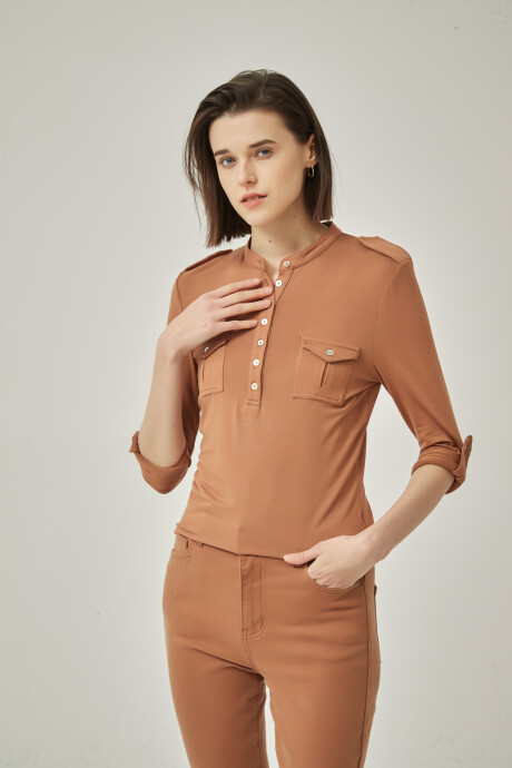 Remera Dagio Taupe / Mink / Vison