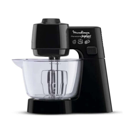 Batidora Planetaria Moulinex Inspirart 500W 5 Velocidades + Pulso 32Lts Negro