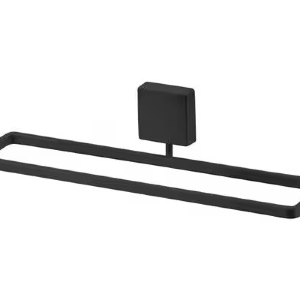 TOALLERO DE BAÑO NEGRO MATE Toallero De Baño Negro Mate