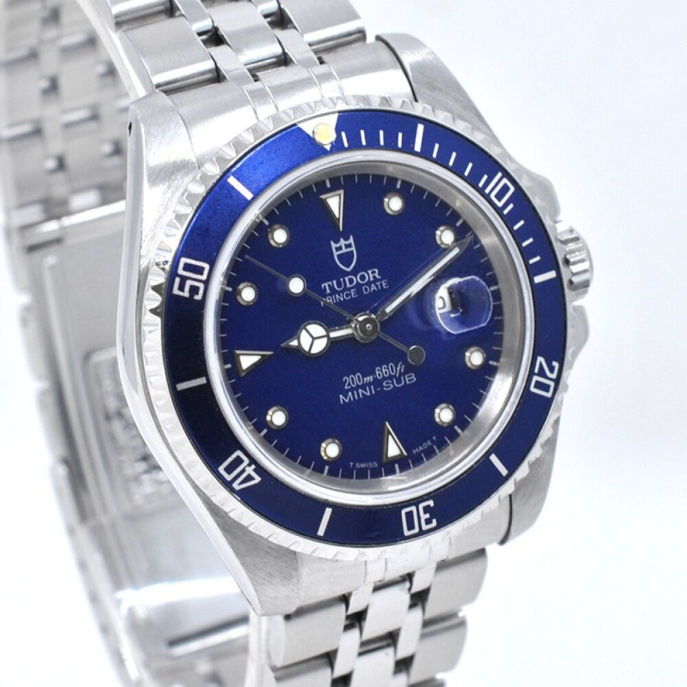 Tudor Prince Date Mini Sub 73190 caja 34 mm año 2004 con estuche original Tudor Prince Date Mini Sub 73190 caja 34 mm año 2004 con estuche original